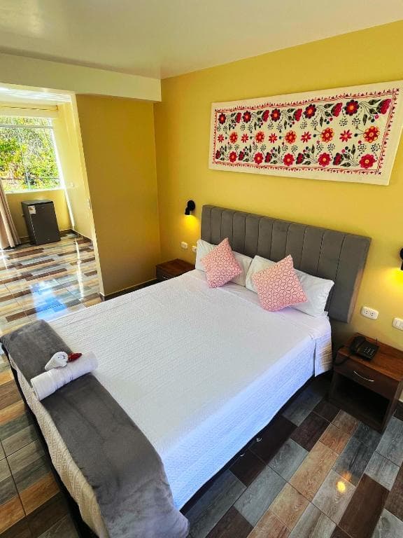 Habitación Deluxe con cama extragrande de Apu Garden Lodge